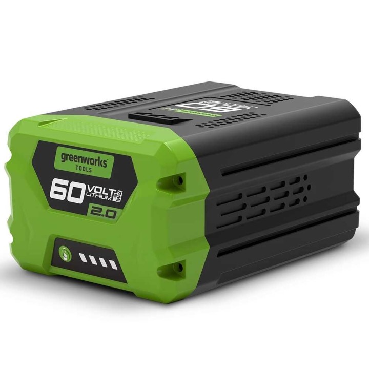 Greenworks 60 V:n aloitussarja, 2 Ah:n akku ja laturi