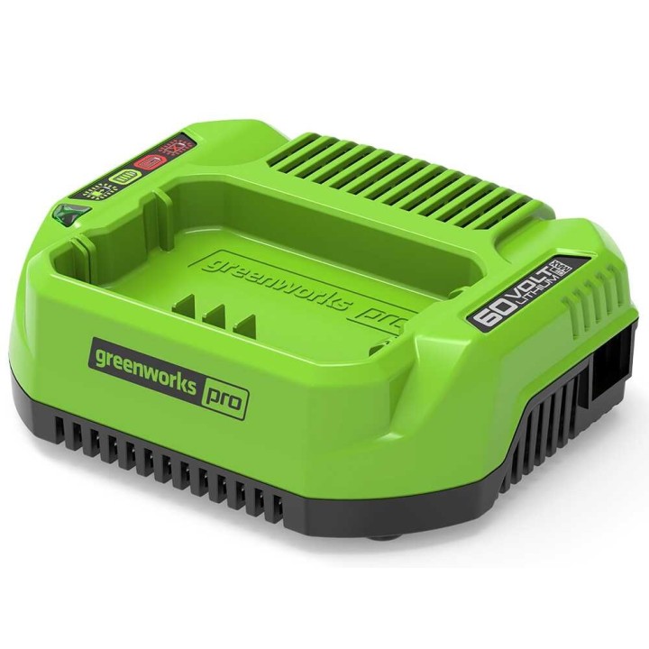 Greenworks 60 V 4 Ah akku ja laturi