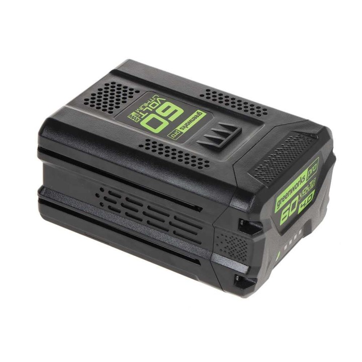 Greenworks 60 V 4 Ah akku ja laturi