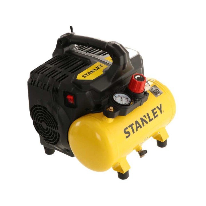 Stanley DST 100/8/6 öljytön sähkökompressori, 1 HP, 6 l, 8 bar
