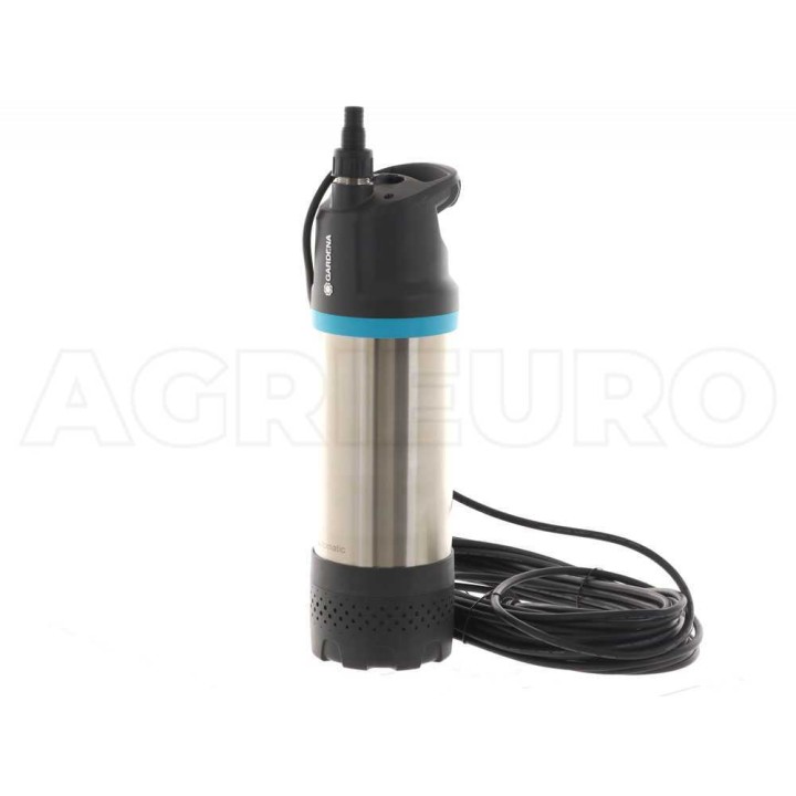 Gardena 6100/5 Inox Automatic paineellinen uppopumppu, 1 100 W, 6 100 l/h, kirkas vesi