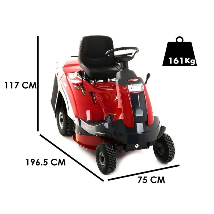 Castelgarden XF 135 HD rider-ruohonleikkuri, 352 cm³, hydrostaattinen, 72 cm