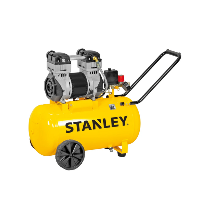 Stanley DST 240 8 50 hiljainen öljytön kompressori 2 HP 50 l 8 bar
