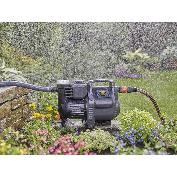 Gardena 3500/4 E automaattipumppu kirkkaalle vedelle, 800 W, 3 500 l/h, 40 m