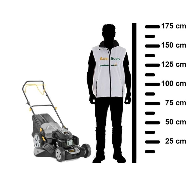 Alpina AL5 51 SAQ vetävä bensiiniruohonleikkuri, 51 cm, ST 170 OHV, 4-in-1