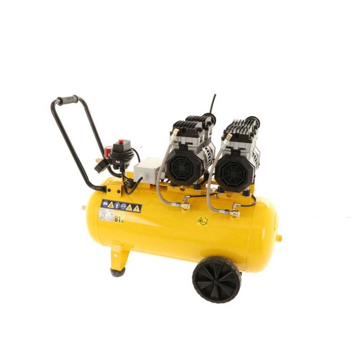 Stanley DST 300/8/50-2 sähkökompressori, öljytön, 2,6 HP, 50 l