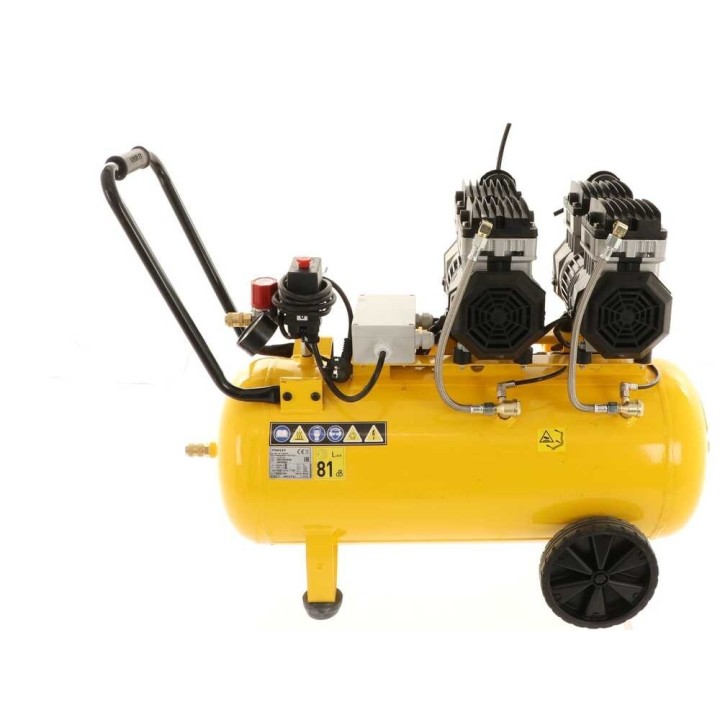 Stanley DST 300/8/50-2 sähkökompressori, öljytön, 2,6 HP, 50 l