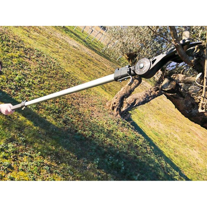Archman HELIUM+ sähköinen oksasaha teleskooppivarrella, 265–415 cm, 37 V, 8,7 Ah