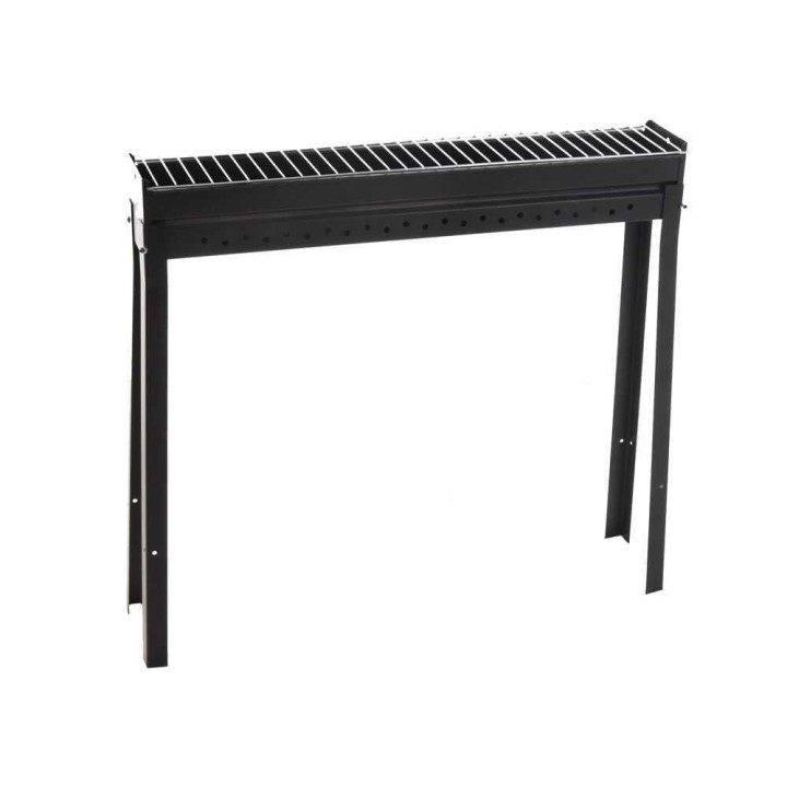Mille BBQ-80 Classic hiiligrilli arrostichineille, 78 × 12 cm, teräs, 4,6 kg