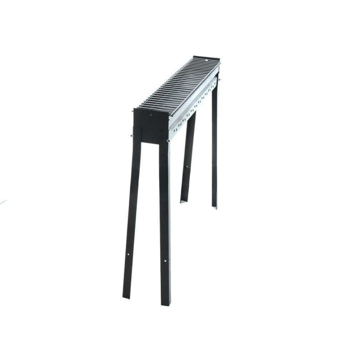 Mille BBQ-80 Classic hiiligrilli arrostichineille, 78 × 12 cm, teräs, 4,6 kg