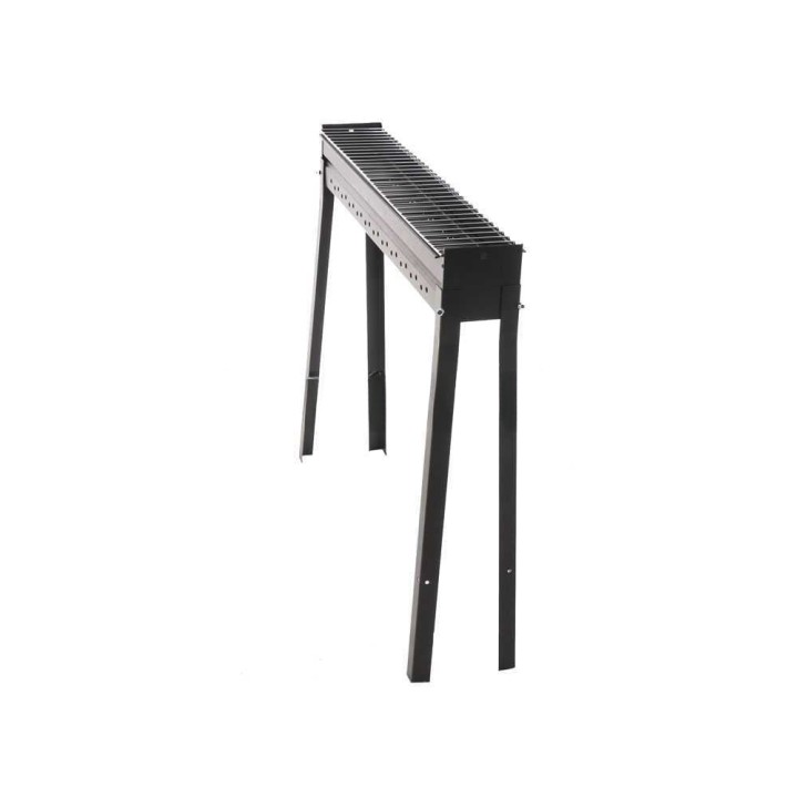 Mille BBQ-80 Classic hiiligrilli arrostichineille, 78 × 12 cm, teräs, 4,6 kg