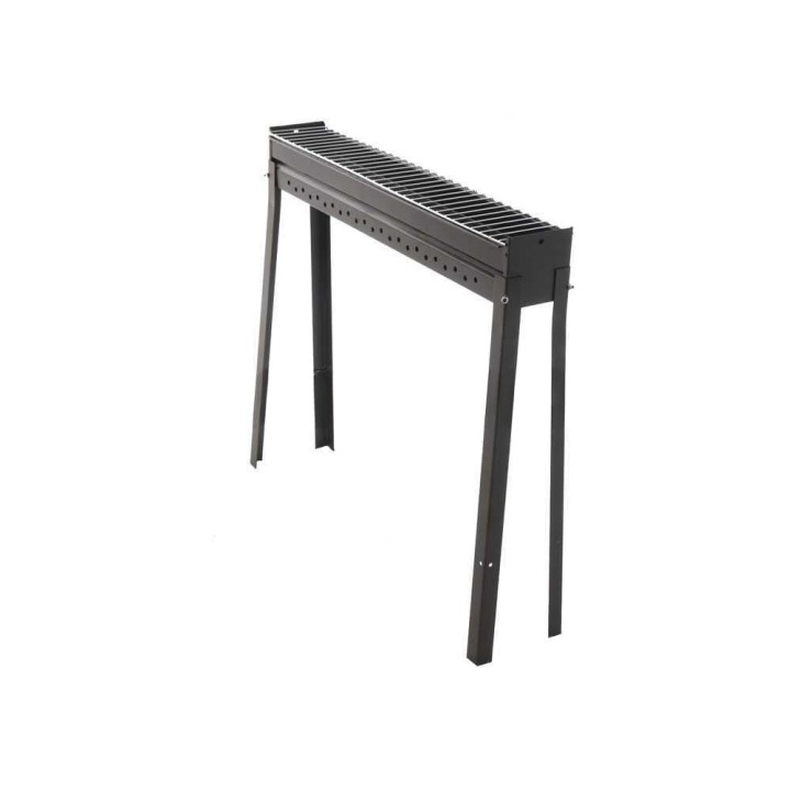Mille BBQ-80 Classic hiiligrilli arrostichineille, 78 × 12 cm, teräs, 4,6 kg