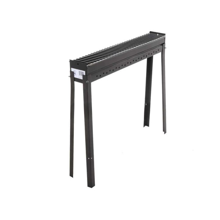 Mille BBQ-80 Classic hiiligrilli arrostichineille, 78 × 12 cm, teräs, 4,6 kg