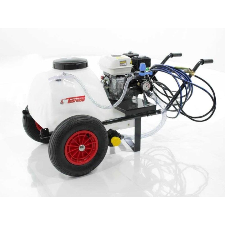 Comet MC 25 Honda GP160 -ruiskutuspaketti, 80 l säiliö, 4,8 HP, 25 bar