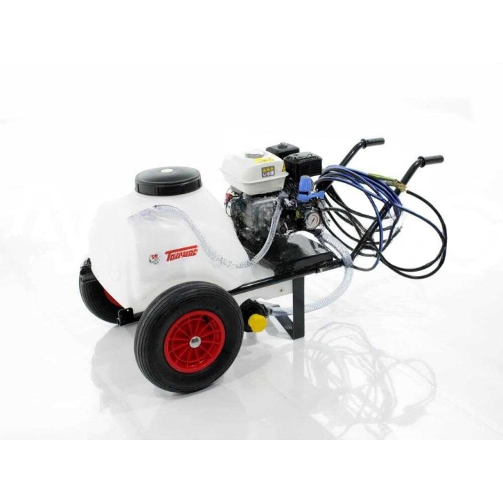 Comet MC 25 Honda GP160 -ruiskutuspaketti, 80 l säiliö, 4,8 HP, 25 bar