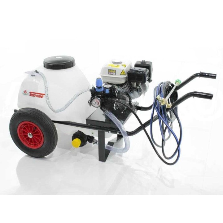 Comet MC 25 Honda GP160 -ruiskutuspaketti, 80 l säiliö, 4,8 HP, 25 bar