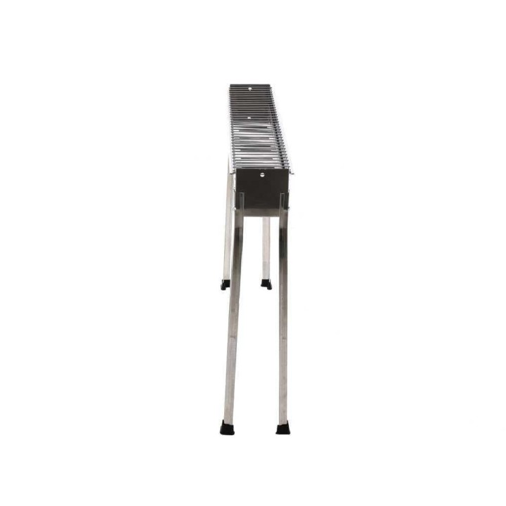 Seven Italy BBQ-60 INOX hiiligrilli arrosticineille, 60 × 15 cm, ruostumaton teräs