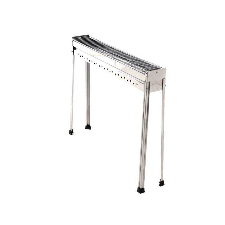 Seven Italy BBQ-60 INOX hiiligrilli arrosticineille, 60 × 15 cm, ruostumaton teräs