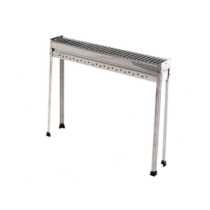 Seven Italy BBQ-60 INOX hiiligrilli arrosticineille, 60 × 15 cm, ruostumaton teräs