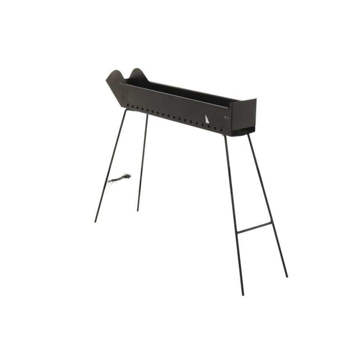 Mille BBQ-60 Go hiiligrilli arrosticini-vartaille, 60 × 14 cm, 840 cm²