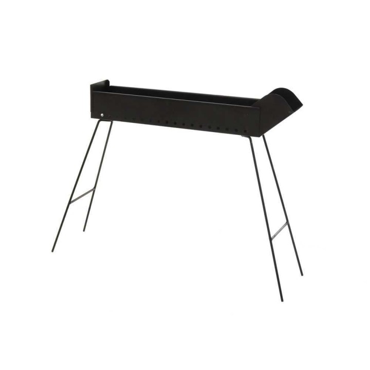 Mille BBQ-60 Go hiiligrilli arrosticini-vartaille, 60 × 14 cm, 840 cm²