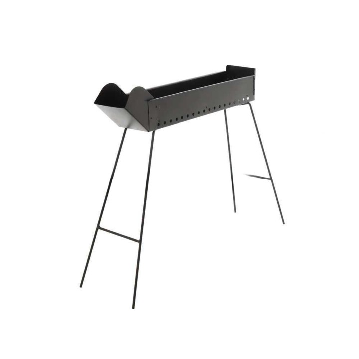 Mille BBQ-60 Go hiiligrilli arrosticini-vartaille, 60 × 14 cm, 840 cm²
