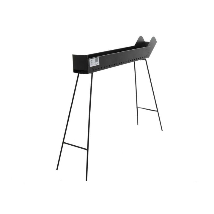 Mille BBQ-80 Go hiiligrilli arrosticini-vartaille, 80 × 14 cm, teräs