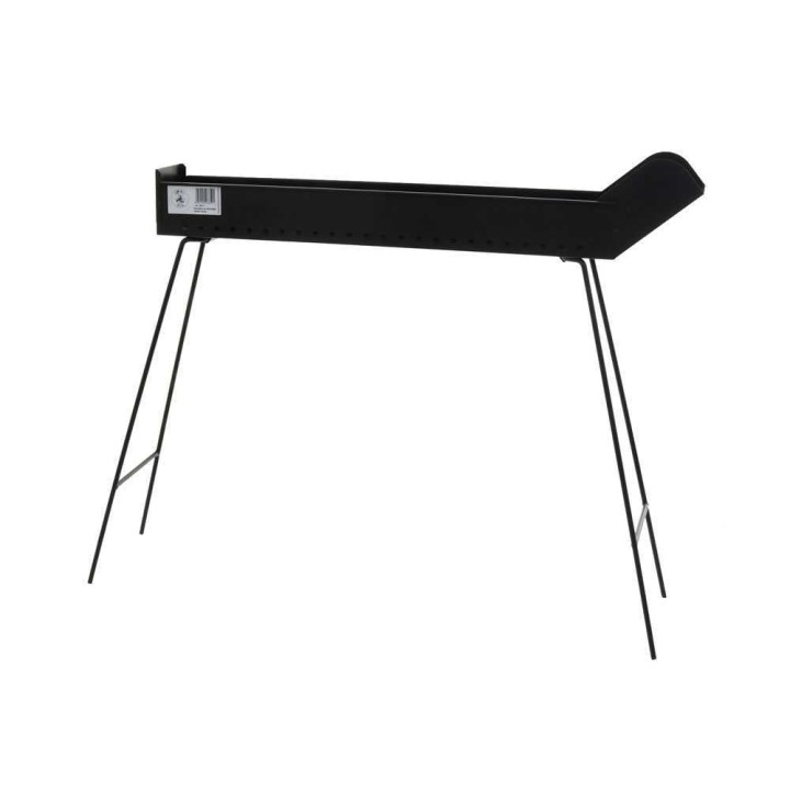 Mille BBQ-80 Go hiiligrilli arrosticini-vartaille, 80 × 14 cm, teräs