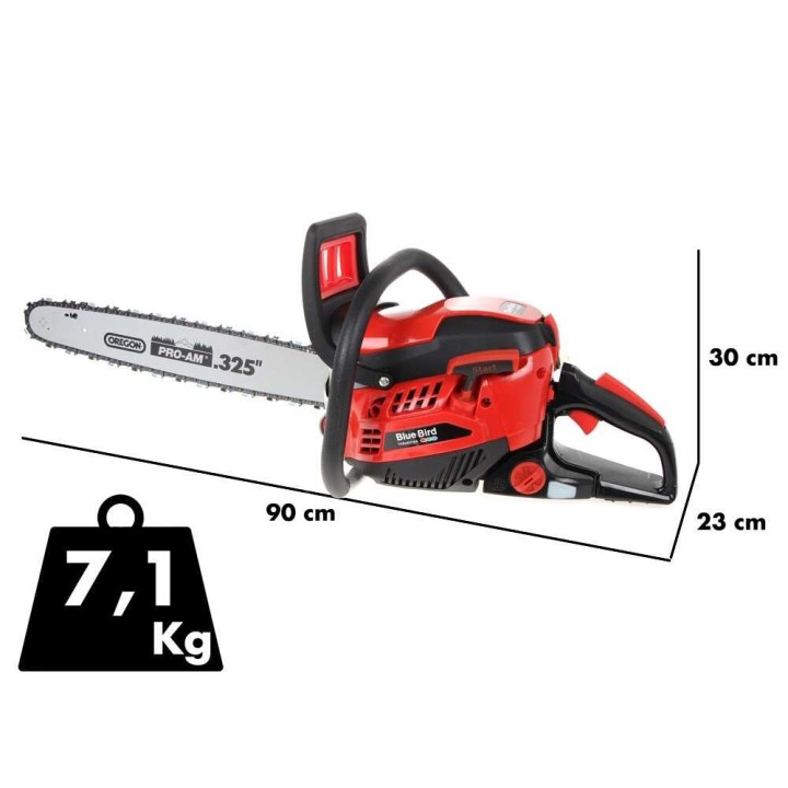 Blue Bird CSP 550 moottorisaha, 54,3 cm³, 3,2 HP, 50 cm laippa