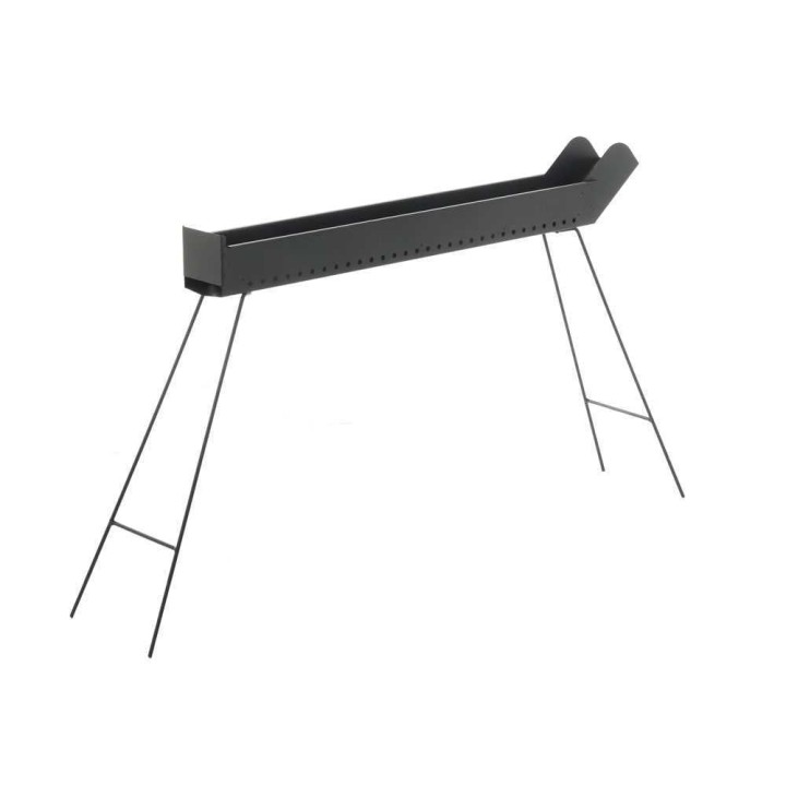 Mille BBQ-100 Go hiiligrilli arrosticini-vartaille, 100 × 14 cm