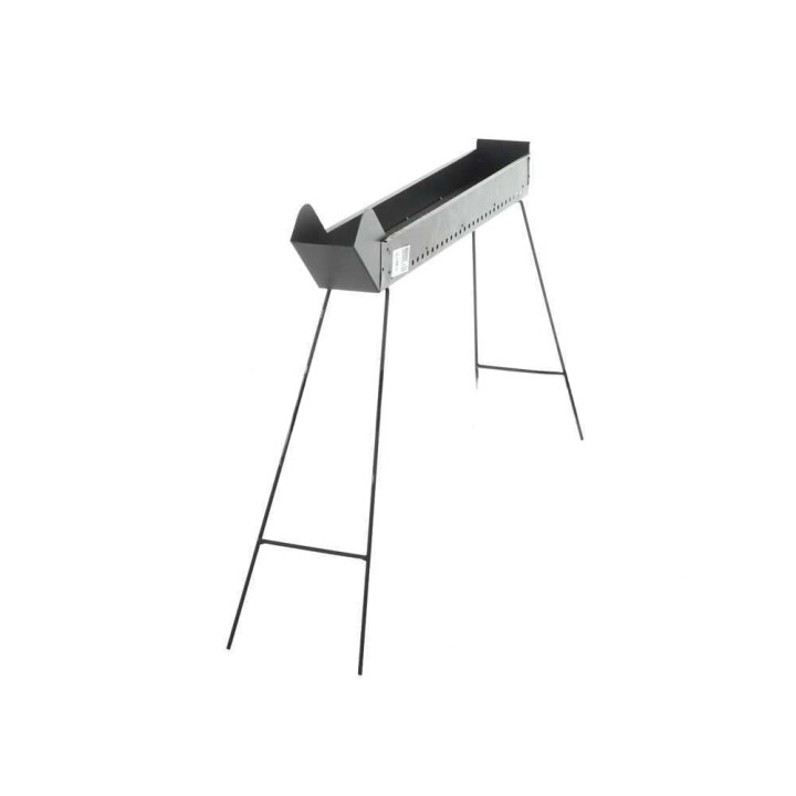 Mille BBQ-100 Go hiiligrilli arrosticini-vartaille, 100 × 14 cm
