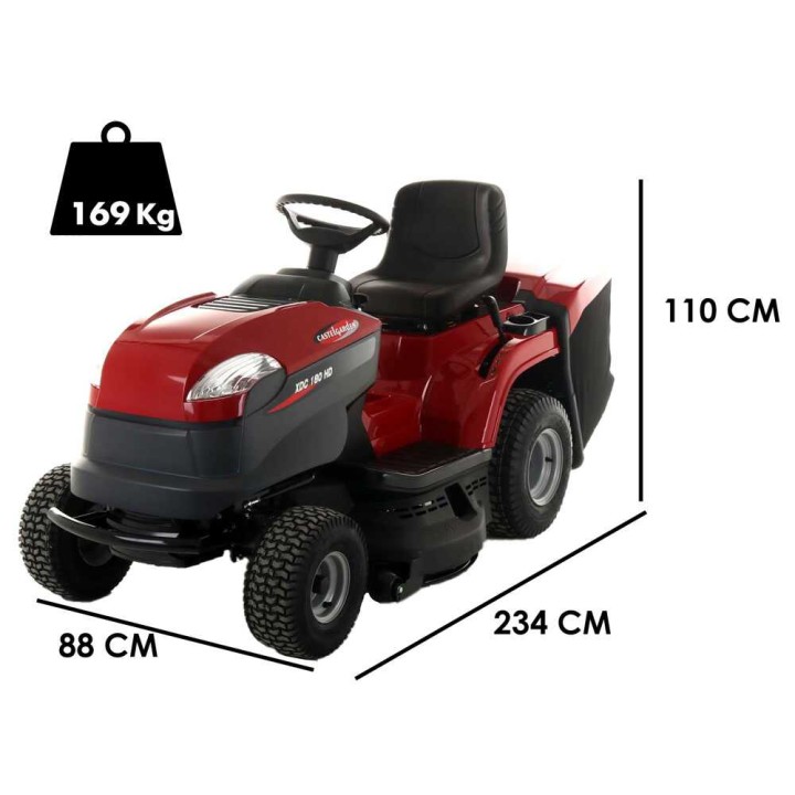 CastelGarden XDC 180 HD -ajoleikkuri, 98 cm, 18 HP, hydrostaattinen vaihteisto