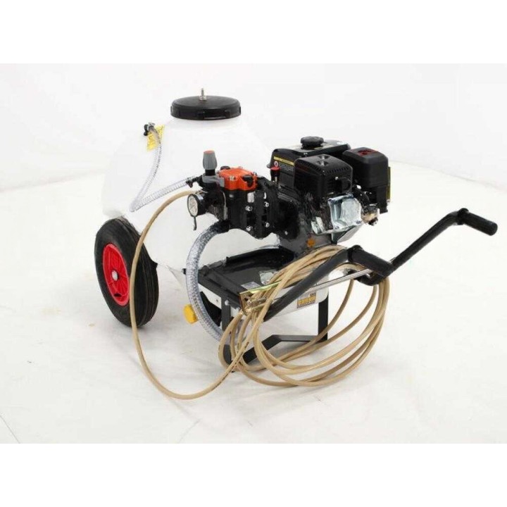Comet MP 30 ruiskupumppu, 120 l säiliö, Loncin G 200 F, 5 HP, 30 bar