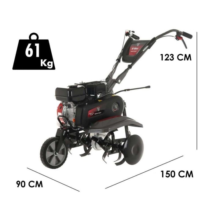 Italian Power RG3.6-75 bensiinijyrsin, 7 HP, Rato R210