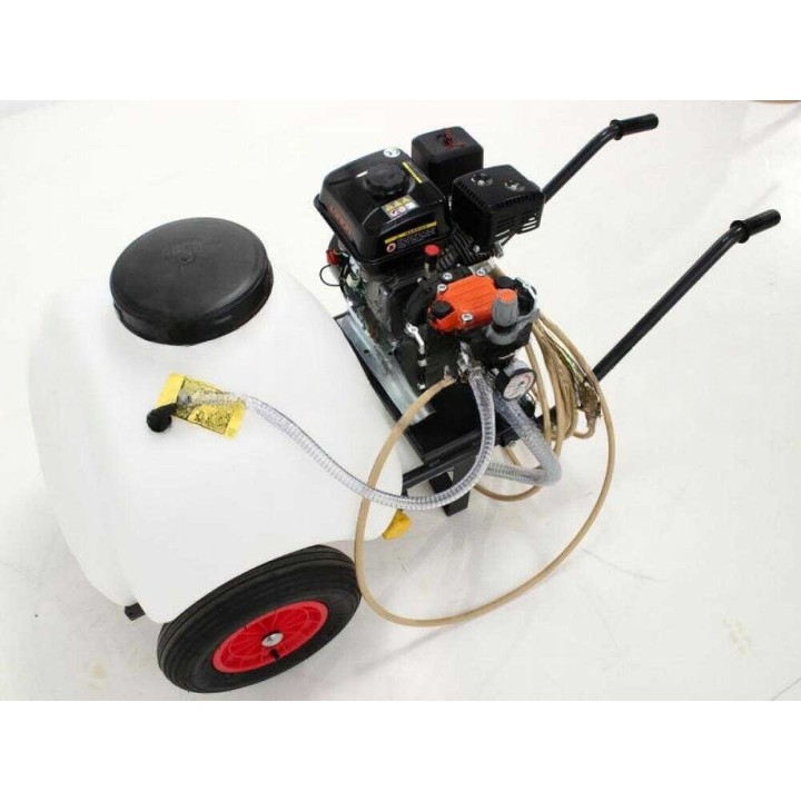 Comet MP 30 ruiskupumppu, 120 l säiliö, Loncin G 200 F, 5 HP, 30 bar