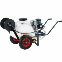 Comet MC25 Honda GP160 ruiskupumppu 120 l säiliö ja kärry