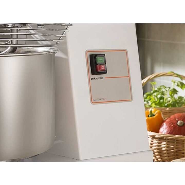 SKV 20 MO spiraalitaikinakone, 17 kg, 21 l, muuttuva nopeus, 230 V