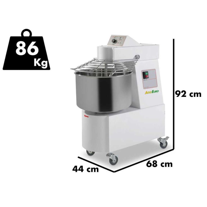 SKV 30 MO spiraalitaikinakone, 25 kg, 2 200 W, 230 V