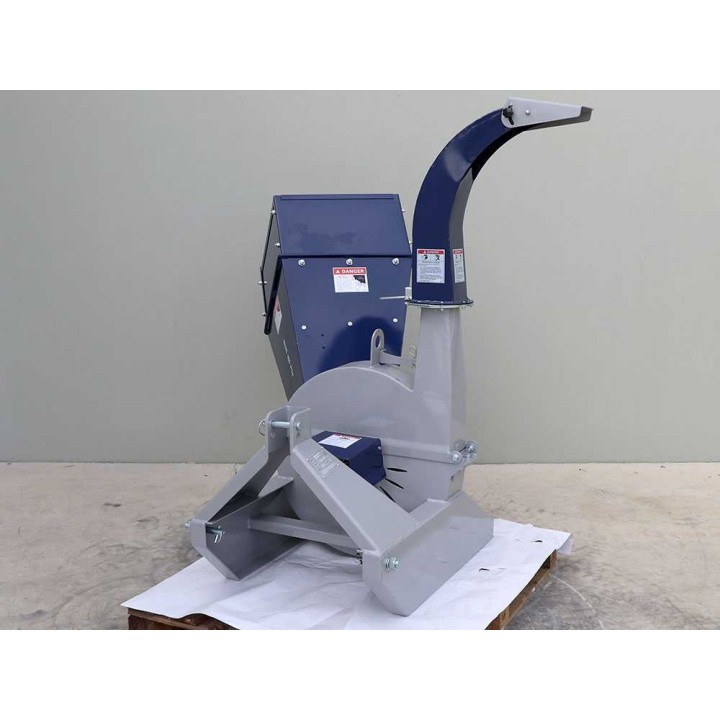 BullMach ZEUS 100 PTO -biotriturator, 30–60 HP, kolmipistekiinnitys, 100 mm