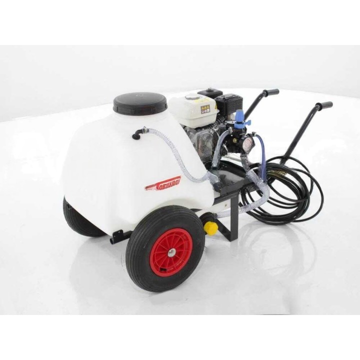 Comet MC25 Honda GP160 -ruiskupumppu, 120 l säiliö ja kärry