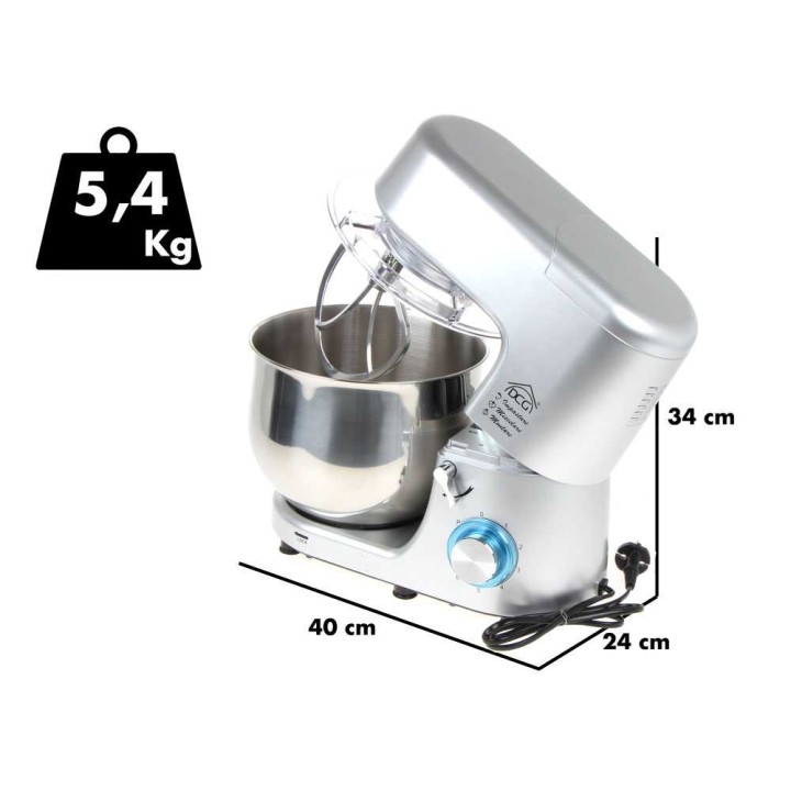DCG KM1508 planetaarinen taikinakone, 8 l, 450 W, 230 V