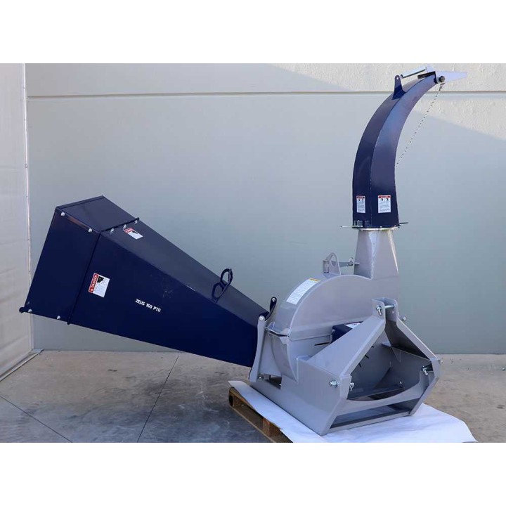 BullMach ZEUS 150 PTO -biomurskain traktorille, 150 mm, 40–80 HP