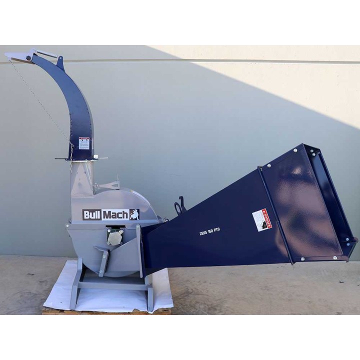 BullMach ZEUS 150 PTO -biomurskain traktorille, 150 mm, 40–80 HP