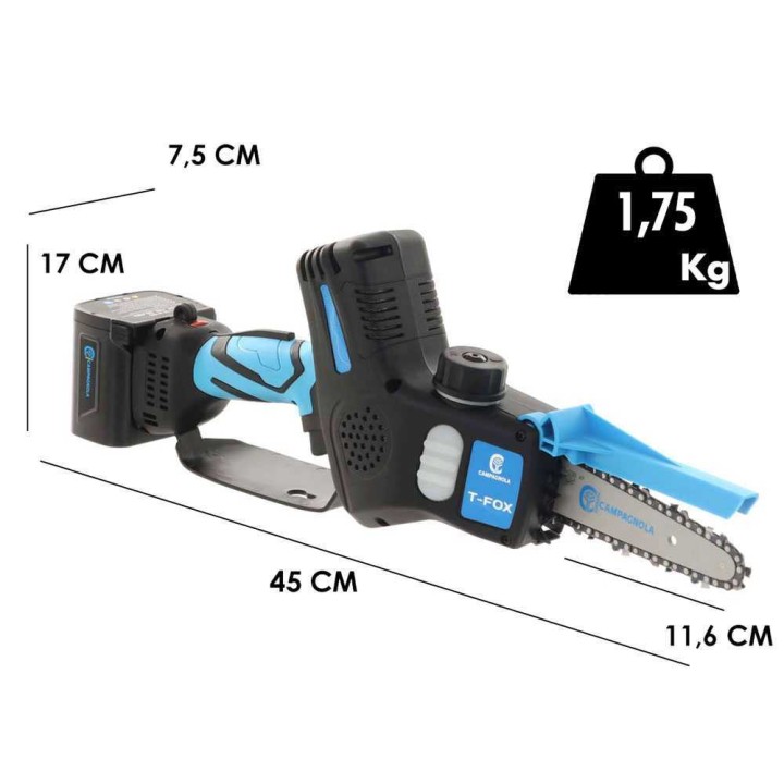 Campagnola T-Fox akkupoturi, 21,6 V, 450 W