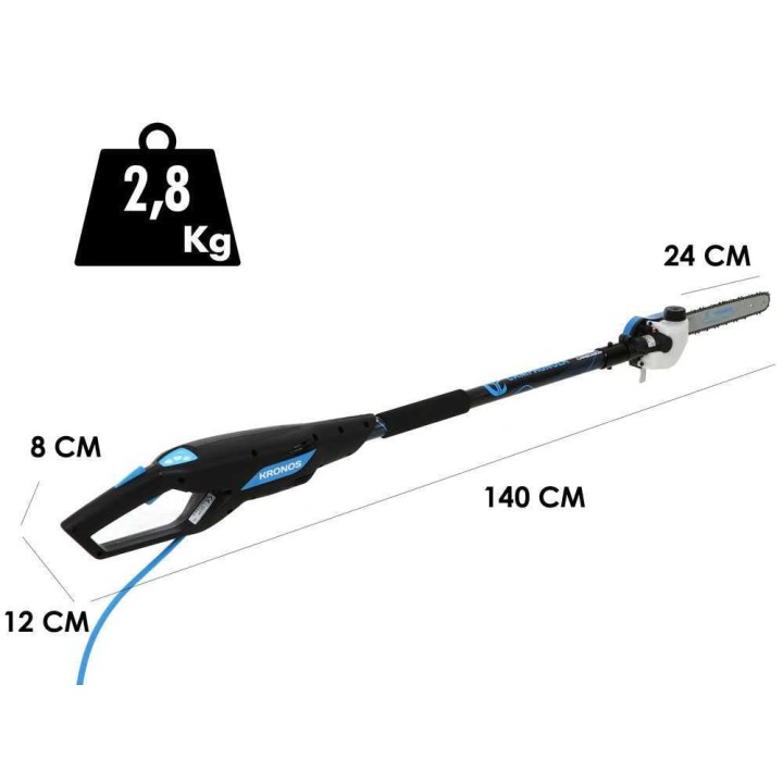 Campagnola Kronos akkukäyttöinen pylväsleikkuri, 60 cm, 50,4 V, 14 Ah