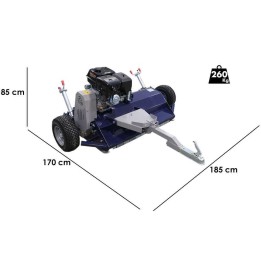 BullMach PAN 120 L vetävä traktorileikkuri mönkijälle Loncin G420FD 15 HP 120 cm