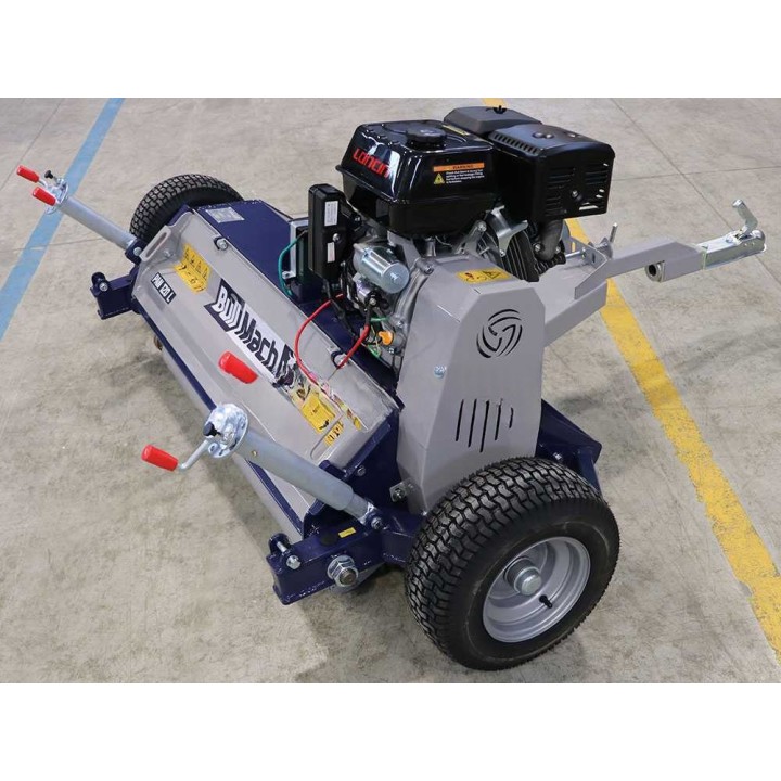 BullMach PAN 120 L vetävä traktorileikkuri mönkijälle, Loncin G420FD, 15 HP, 120 cm