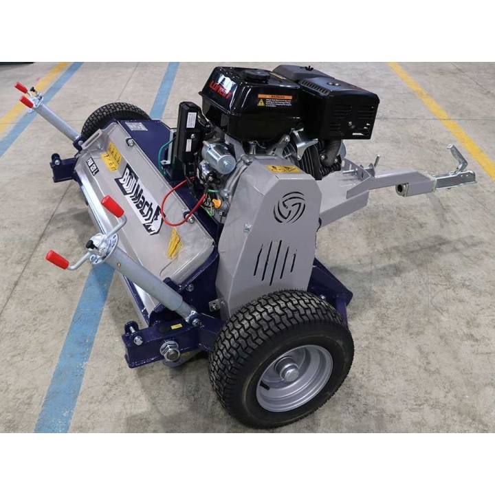 BullMach PAN 120 L vetävä traktorileikkuri mönkijälle, Loncin G420FD, 15 HP, 120 cm