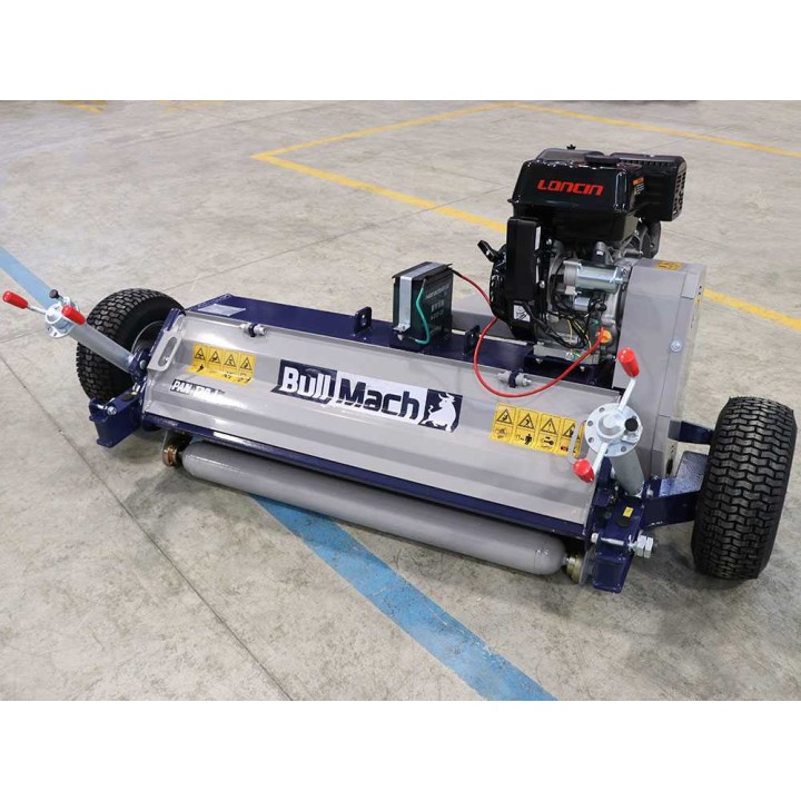 BullMach PAN 120 L vetävä traktorileikkuri mönkijälle, Loncin G420FD, 15 HP, 120 cm