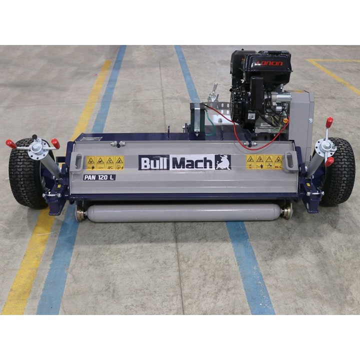 BullMach PAN 120 L vetävä traktorileikkuri mönkijälle, Loncin G420FD, 15 HP, 120 cm